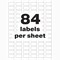Avery PermaTrack Tamper-Evident Asset Tag Labels, 1/2" x 1", 672 Asset Tags (60534)